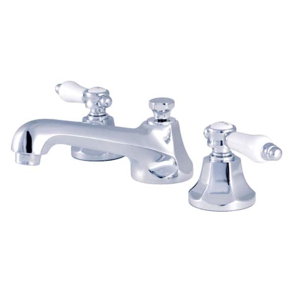 Kingston Brass Bel-Air 8 in. Widespread 2-Handle Bathroom Faucet in Chrome