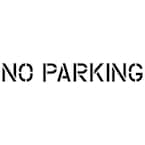 Reusable Stencil - No Parking Symbol Sign Stencils, SKU: ST-0115