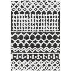 Briar Gravel Shag 9 ft. x 12 ft. Indoor Area Rug
