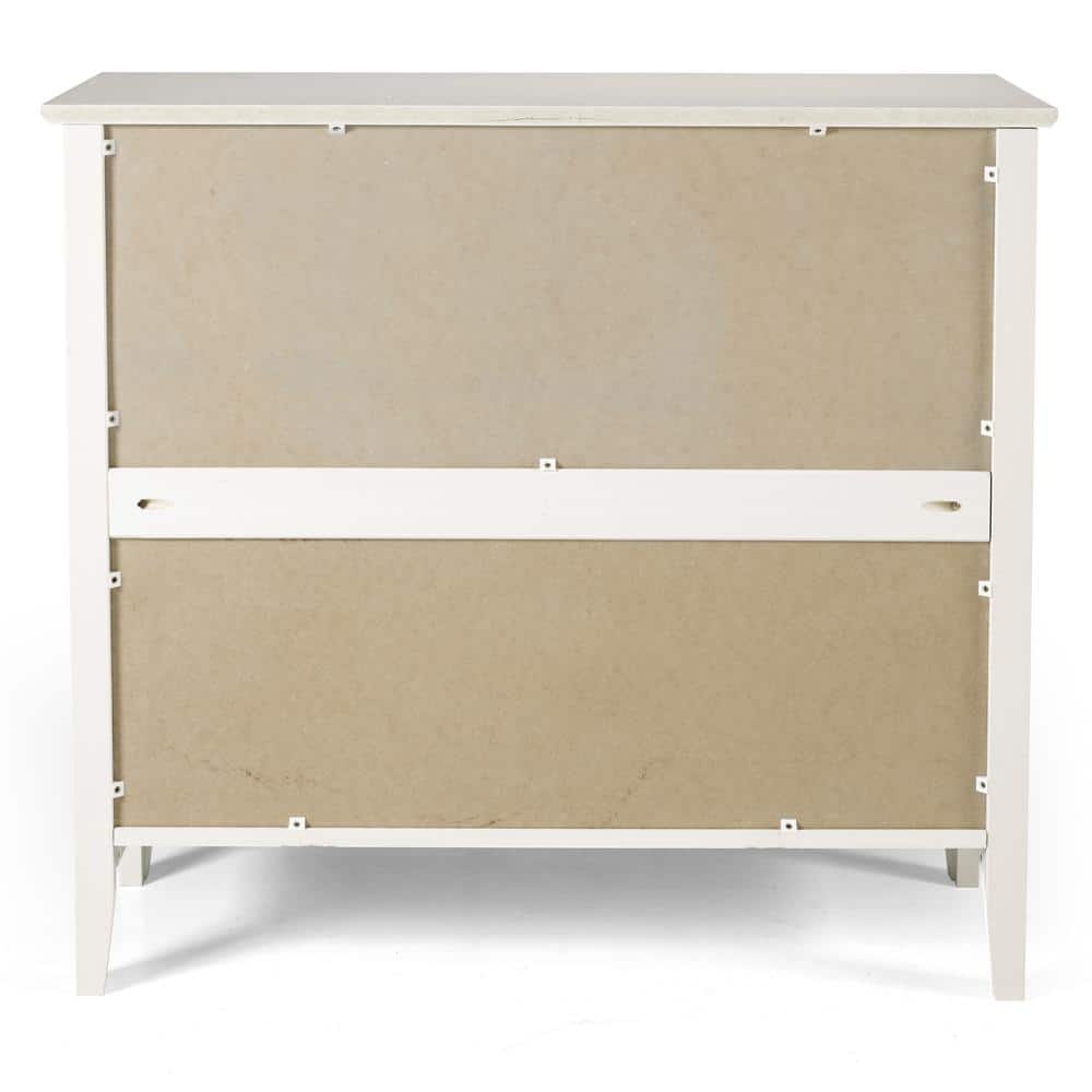 White Adjustable Kids Wooden Under Window Bookcase