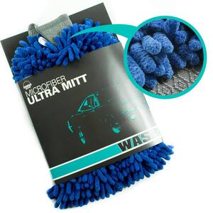 Microfiber Premium Car Cleaner Blue Mitt