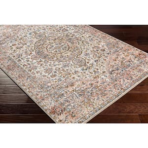 Stuart Red 9 ft. x 12 ft. Traditional Indoor Area Rug
