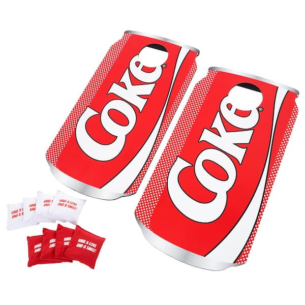Coca-Cola Outdoor Cornhole Toss Game Set