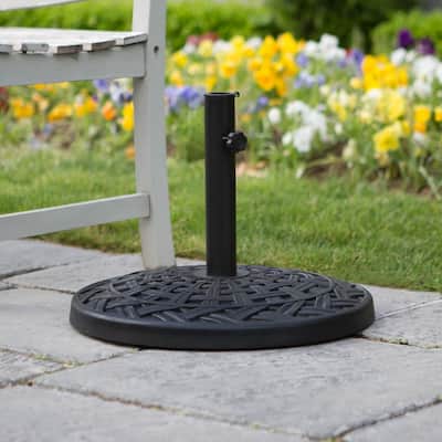 low profile patio umbrella stand