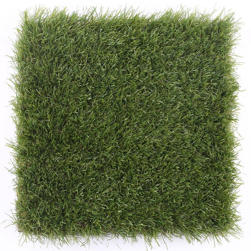1 ft. x 1 ft. Quick Deck Outdoor Plastic Deck Tile Sample in Zoysia Grass