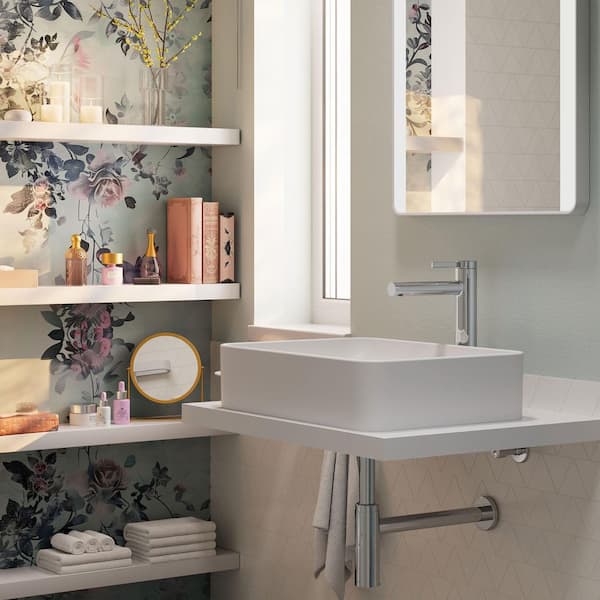 Hansgrohe Zesis S Single Hole Bathroom Faucet in Chrome 74720001