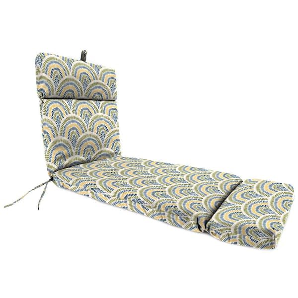 Jordan Manufacturing 72 in. L x 21 in. W x 3.5 in. T Rectangular Outdoor Chaise Lounge Cushion in Breaker Butter