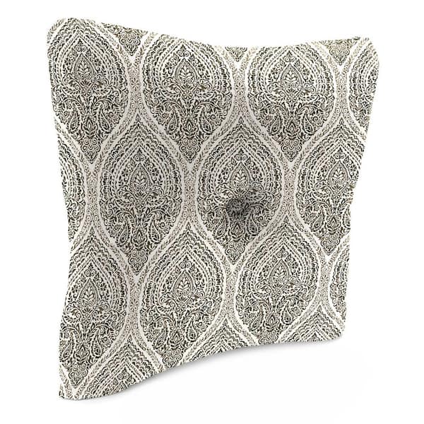 Jordan Manufacturing 24 in. W x 23.5 in. H x 7 in. T Square Tufted Outdoor Chair Back Cushion