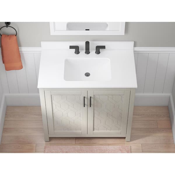 Home Decorators Collection Coppermine 36 in. Single Sink