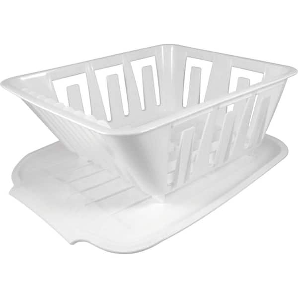 Valterra Mini Dish Drainer and Mat - White