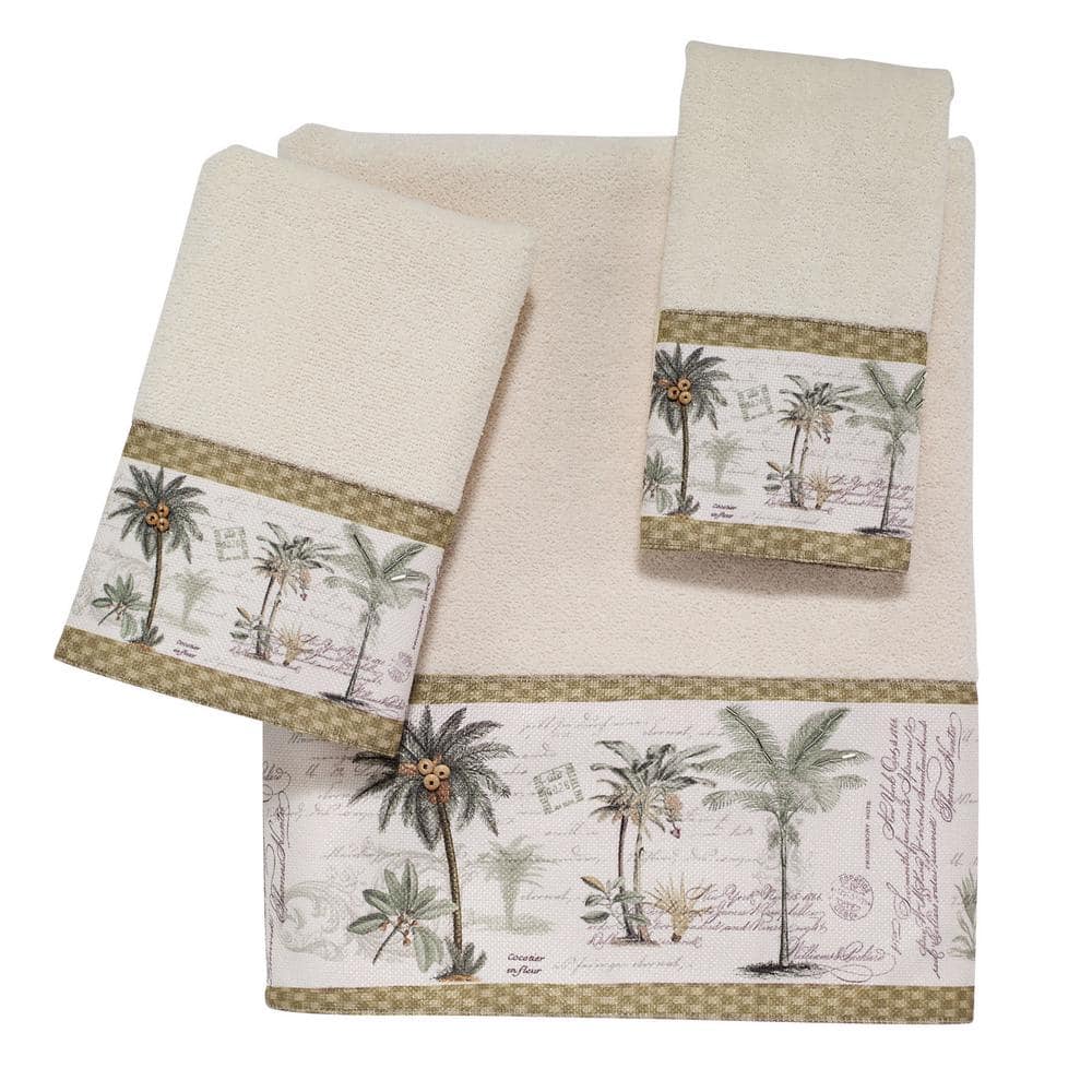 Avanti Black Bear Lodge Hand Towel - Ivory