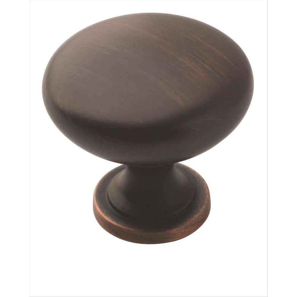 10-Pack Edona 1 1/4 in.  32mm  Traditional Oil Rubbed Bronze Round Cabinet 
