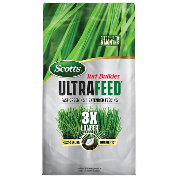 Scotts Turf Builder UltraFeed 40 lbs. Covers Up to 17,778 sq. ft. Long-Lasting Fertilizer Feeds Grass Up to 6 Months