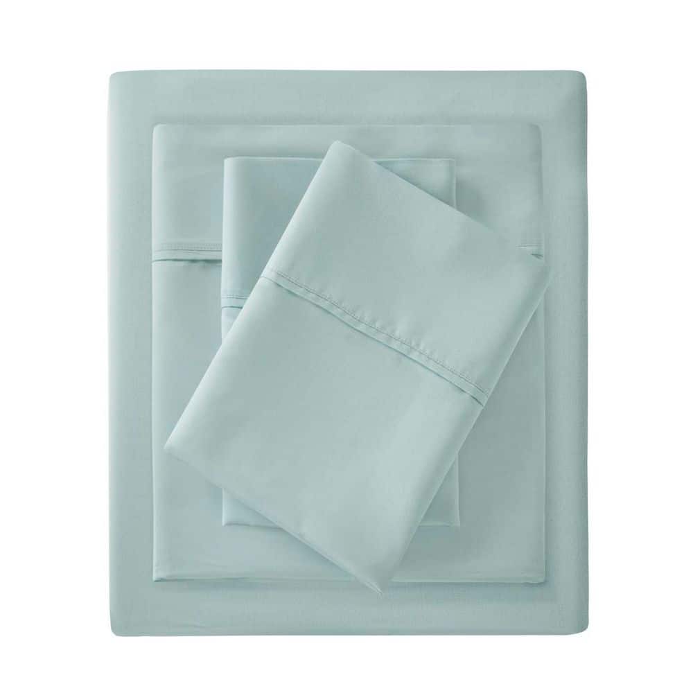 Seafoam King 1500 Thread Count Cotton Blend Pillowcases