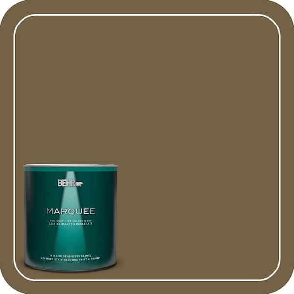 BEHR MARQUEE 1 qt. #PPU7-02 Tree Swing Semi-Gloss Enamel Interior Paint & Primer
