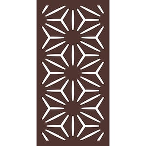 5/16 in. x 24 in. x 48 in. Star Anais Modular Hardwood Composite Decorative Fence Panel