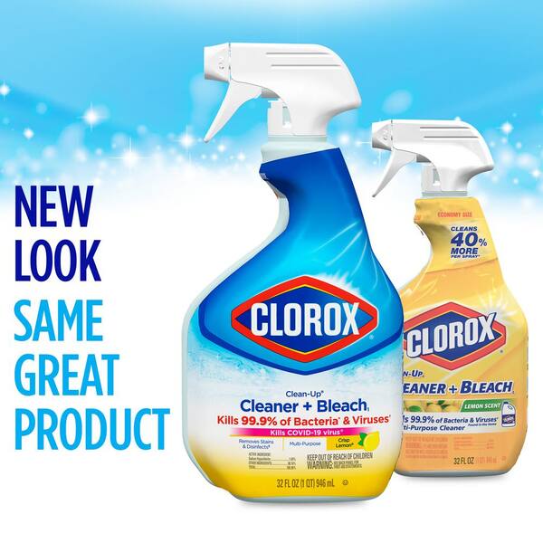 Clorox Crisp Lemon Disinfecting All Purpose Bleach Free Cleaner, 32 FL OZ