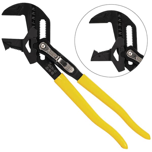 Klein Tools 10 in. Plier Wrench D53010SEN - The Home Depot
