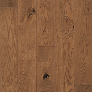 Take Home Sample-Loyola French Oak 3/4 in.Thick Water Resistant Smooth Solid Hardwood Flooring 5 in. Wide x 7 in. Length