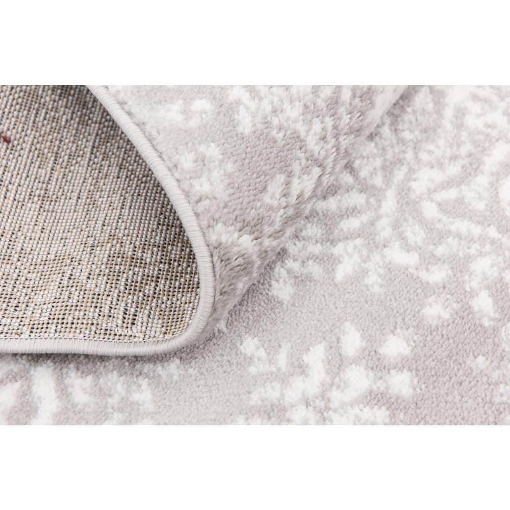 Sofia Grand Light Gray Rectangular Indoor Area Rug