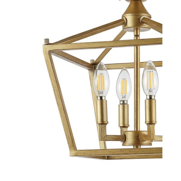 12 4-Light Brass Gold JONATHAN Y JYL7610B Plains Mini Lantern Iron Modern Farmhouse LED Flush Mount Kitchen Hallway Bathroom 12 4-Light Brass Gold JONATHAN Y JYL7610B Plains Mini Lantern Iron Modern Farmhouse LED Flush Mount Kitchen Hallway Bathroom