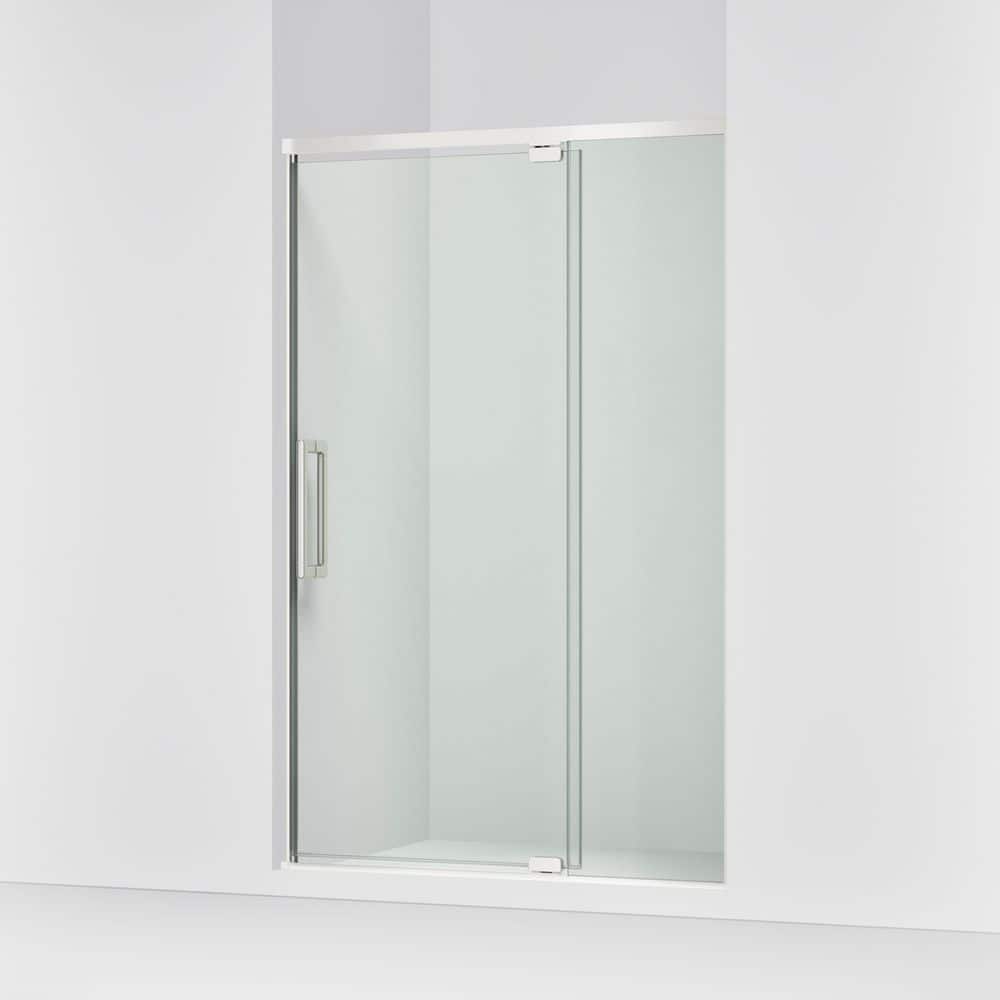 KOHLER Statement 54 in. W x 76 in. H Pivot Framed Shower Door in