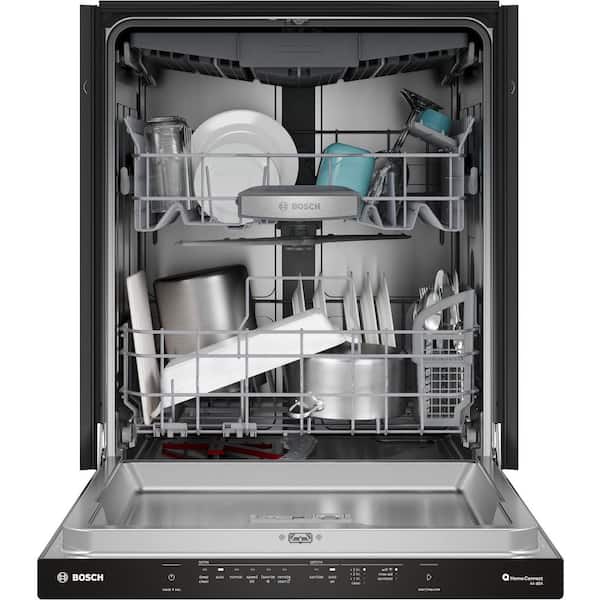 500 Series 24 in. Stainless Steel Top Control Tall Tub Pocket Handle Quietest 44 dBA Dishwasher with Stainless Steel Tub