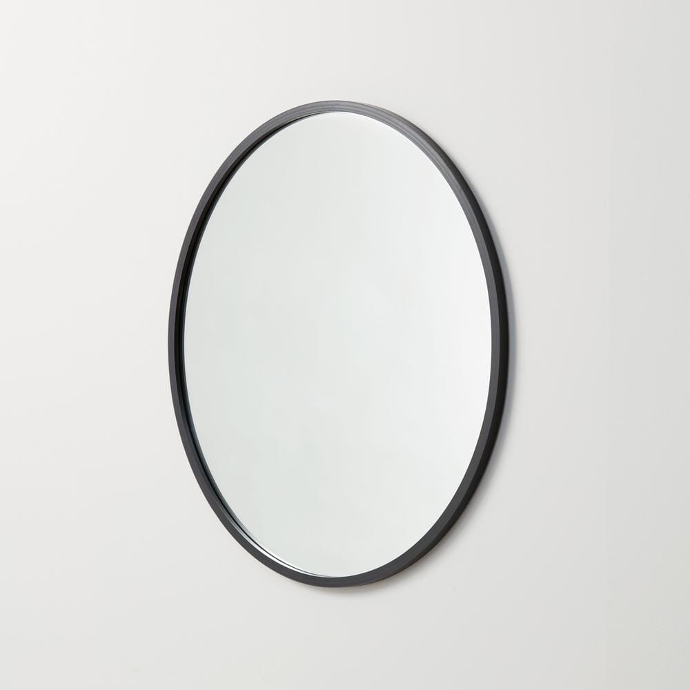 24" x 24" Rectangular Gold Framed Wall Mirror