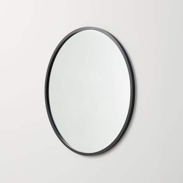 Better Bevel 36 In W X H Rubber Framed Round Bathroom Vanity Mirror Black 19004 The Home Depot - Home Depot Round Mirror 36 Inch Better Bevel 36 In W X H Rubber Framed Round Bathroom Vanity Mirror Black 19004 The Home Depot - Home Depot Round Mirror 36 Inch