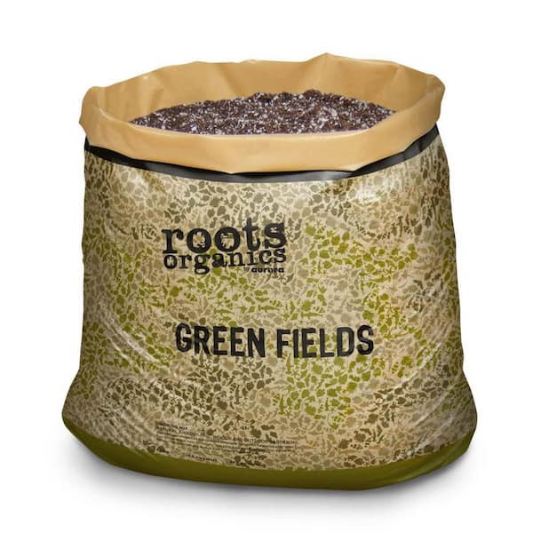 Roots Organics 1.5 cu. ft. Green Hydroponics Fields Gardening Potting Soil