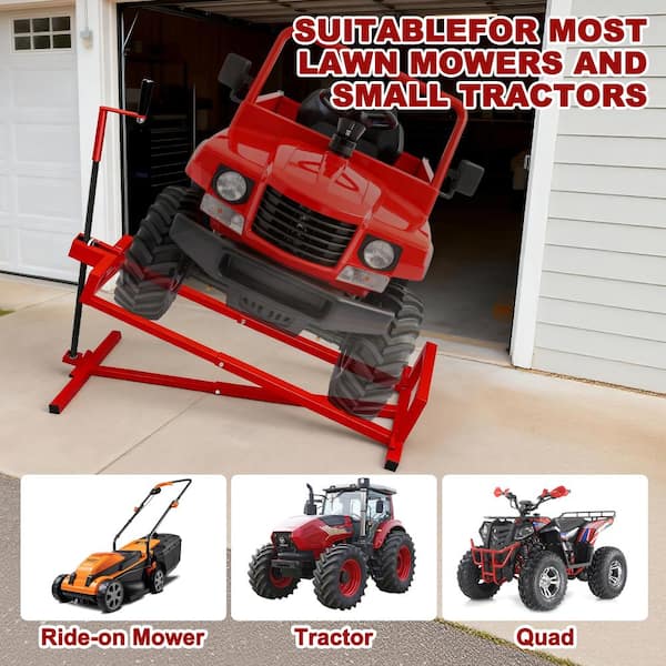Huluwat Red 800 lbs. Capacity 45° Tilt Adjustable Universal Lift