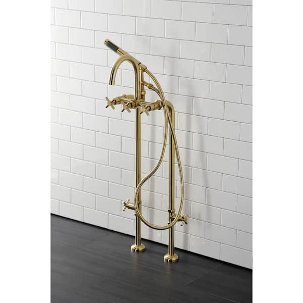 Kingston Brass Concord 3-Handle Freestanding Tub Faucet with