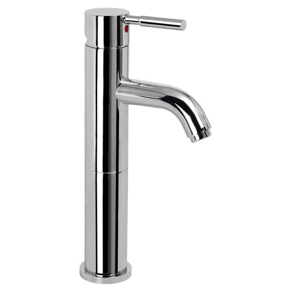 EZ-FLO Metro Collection Single Hole 1-Handle European Flair Bathroom Faucet with Brass Grid Strainer in Chrome