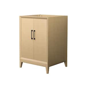 Janna 23.5 in. Bath Vanity Cabinet without Top in White Oak Assembled