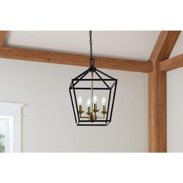 60-Watt Equivalent B11 Dimmable E12 Candelabra Fine Bendy Filament LED Vintage Edison Light Bulb Daylight (3-Pack)