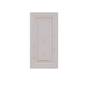 Princeton Assembled 9 in. x 30 in. x 12 in. Wall Cabinte with 1 Door 2 Shelves in Creamy White