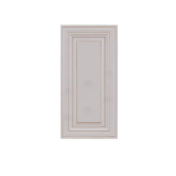 LIFEART CABINETRY Princeton Assembled 12 in. x 30 in. x 12 in. Wall Cabinte with 1 Door 2 Shelves in Creamy White