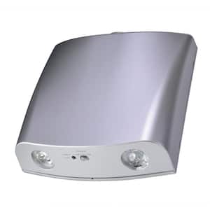 SELDWA Series 1.8W Architectural Silver Integrated LED Emergency Light with Self-diagnostics