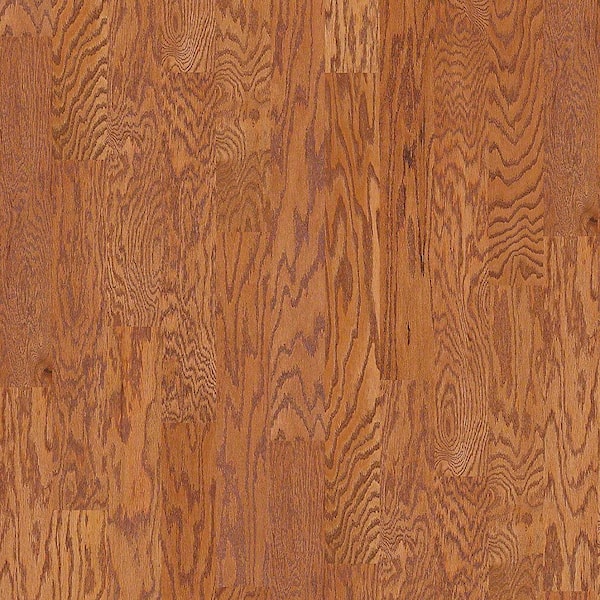 Bradford 5 Sunset Red Oak 3/8 In. T X 5 in. W Tongue and Groove Smooth Engineered Hardwood Flooring (23.66 sq.ft./case)