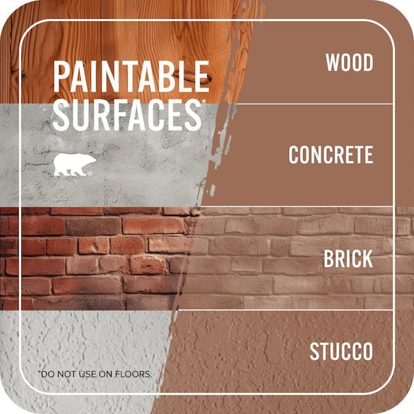 BEHR PREMIUM PLUS 1 gal. #S210-6 Cinnamon Crunch Flat Exterior