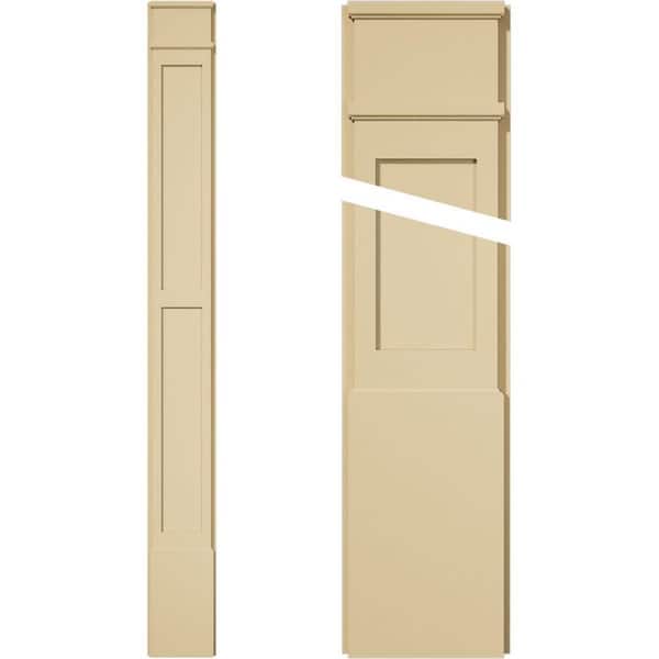 Ekena Millwork 2 in. D x 10 in. W x 96 in. L Primed Polyurethane Pilaster (1- Pack)