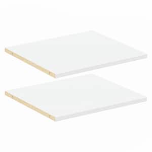 Style+ White Shelf Kit for 17 in. W Style+ Tower (2-Pack)