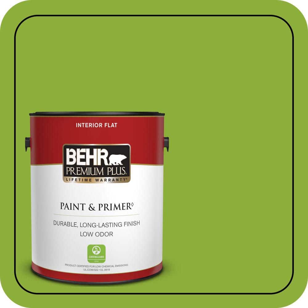1 gal. #420B-6 New Green Flat Low Odor Interior Paint & Primer price history on PriceWatchPro