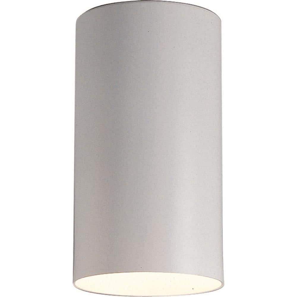 Aurora Minimalist White 8" Modern Flush Mount Ceiling Light