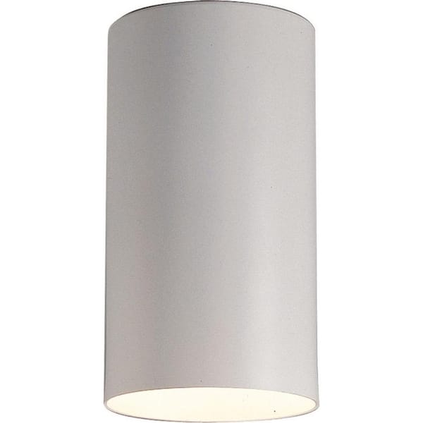 1-Light White Flush Mount