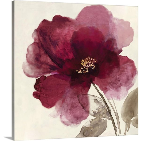 GreatBigCanvas "Crimson Peony II" by Asia Jensen Canvas Wall Art