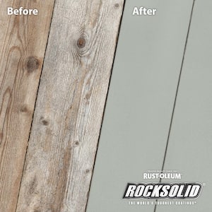 1 gal. Cape Cod Gray Exterior 2X Solid Stain