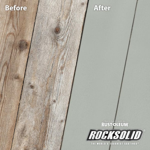 5 gal. Cape Cod Gray Exterior 2X Solid Stain