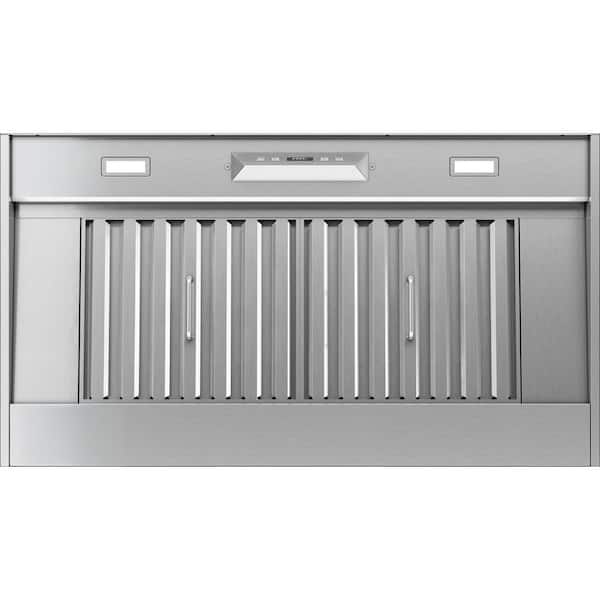 Zephyr Monsoon II 42 in. 650 CFM Ducted Insert Mount Range Hood