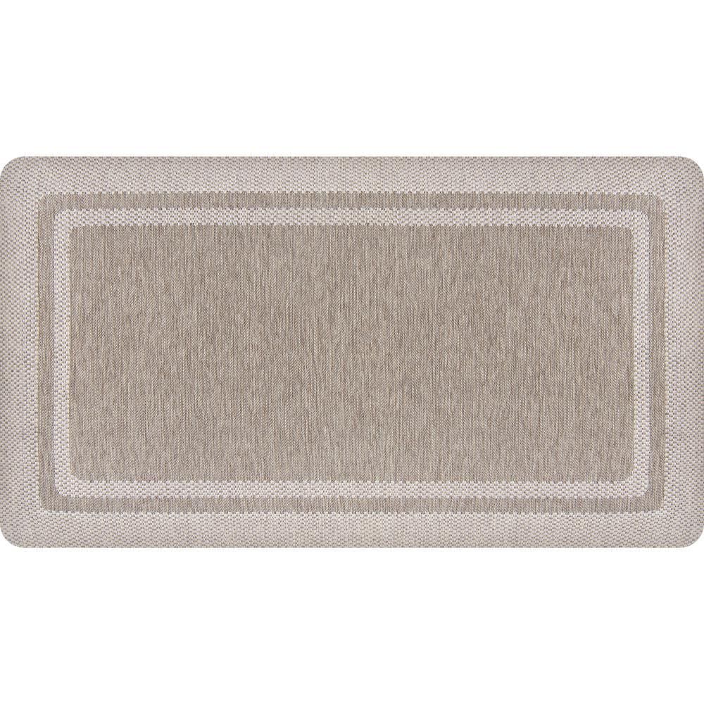 Woven Beige 20 in. x 36 in. Anti-Fatigue Non-Slip Indoor Comfort Mat price history on PriceWatchPro